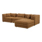 Lowtide - Lounge Modular Sectional - Amber Glow