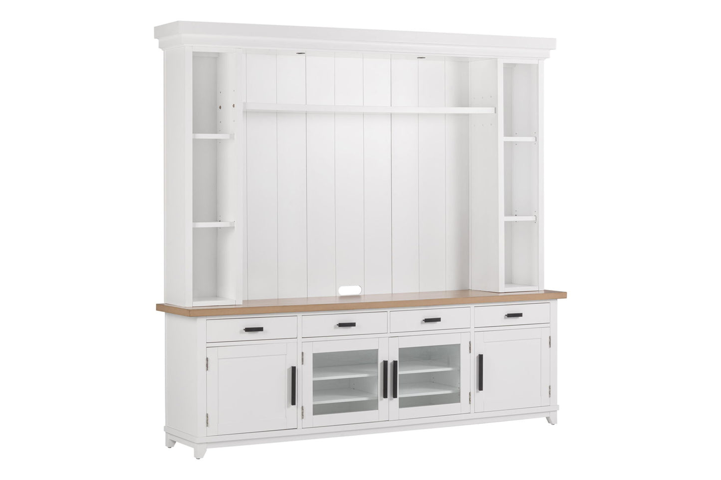 Dover - Entertainment Center - White