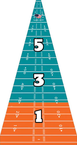 Football: Woodgrain Frame Game