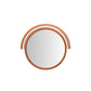 Lally - Velvet Round Wall Mirror