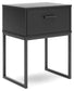 Socalle - One Drawer Night Stand