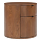 Theo - Two Drawer Nightstand - Brown