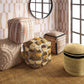 Sawyer - Tufted Pouf - Gold