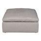 Terra - Condo Ottoman Livesmart Fabric - Light Gray