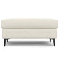 Ava - Mid Century Ottoman - Cream