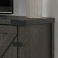 Salma - 58" Wide TV Stand With 2 Open Shelves And 2 Cabinets