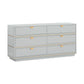 Julieta - 6 Drawer Dresser