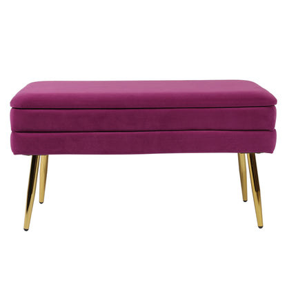 Ziva - Velvet Storage Bench