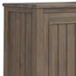 Lev - Low Storage Cabinet - Smoky Brown