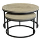 Drey - Round Nesting Coffee Tables (Set of 2) - Gray