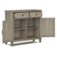 Connaught - Entryway Storage Cabinet - Distressed Gray