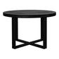 Jedrik - Round Outdoor Dining Table - Black