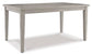 Parellen - Gray - Rectangular Dining Room Table