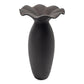 Ruffle - 16" Decorative Vessel - Black