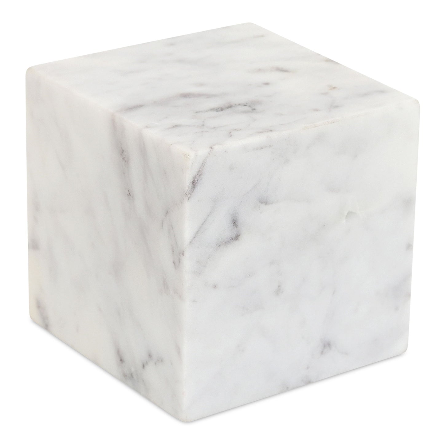 Cora - Cube Tabletop Accent - White