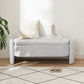 Ottoman Oval Storage Bench, 3D Lamb Fleece Bench With Large Storage Space For The Living Room, Entryway And Bedroom