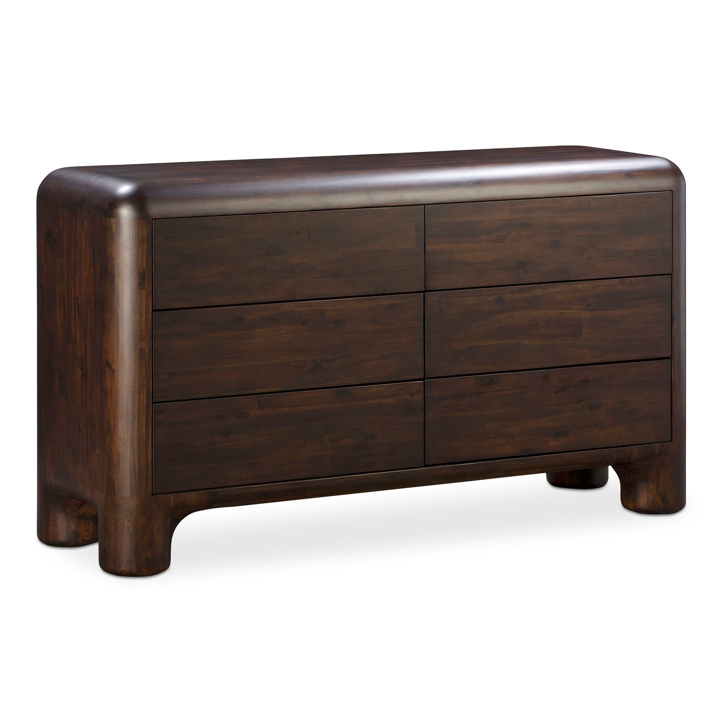 Rowan - 6 Drawer Dresser - Walnut