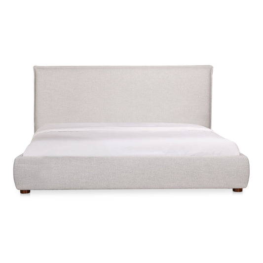 Luzon - Queen Bed - Light Gray