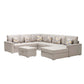 Nolan - 7 Piece Sectional Sofa With Pillows And Interchangeable Legs