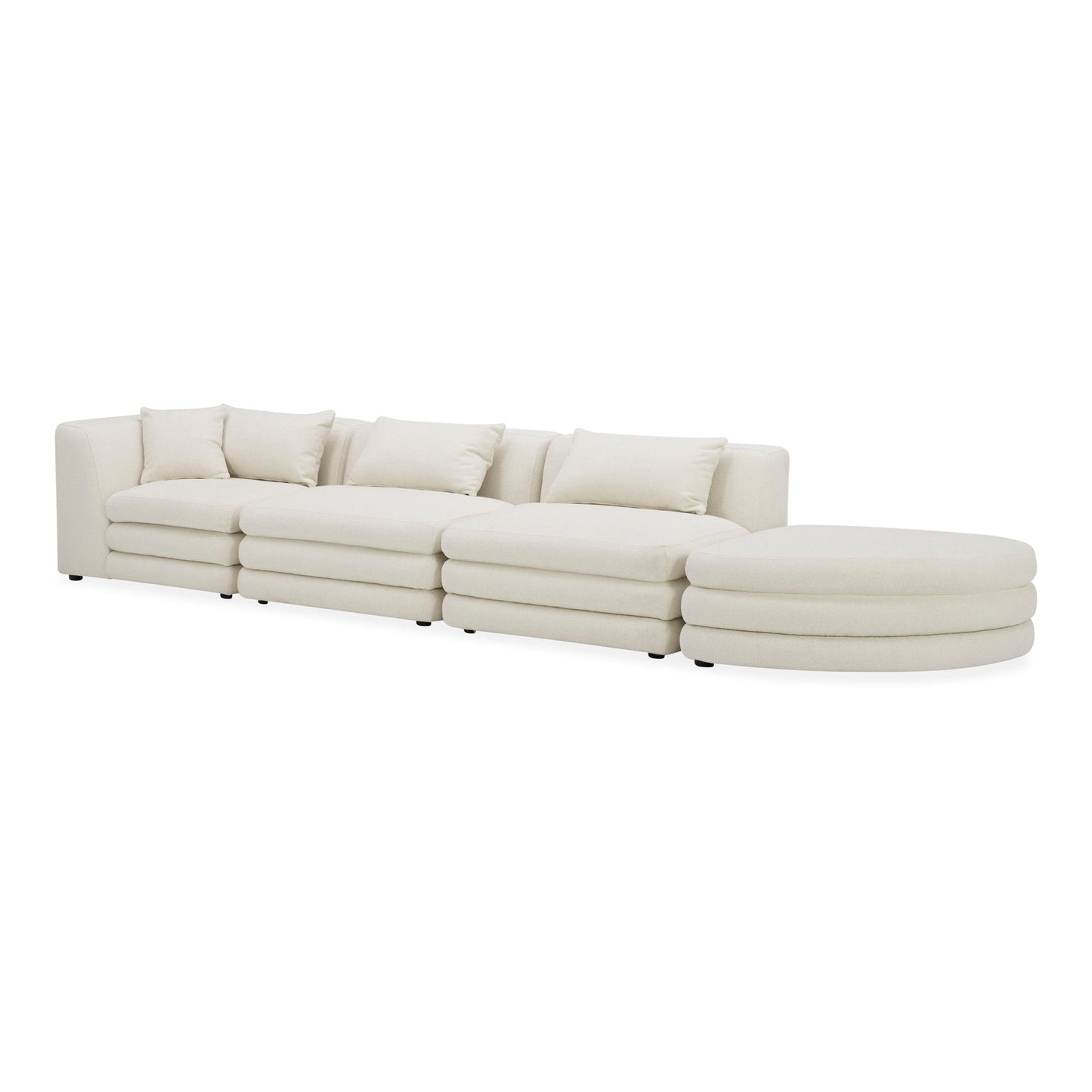 Lowtide - Linear Modular Sectional - Warm White