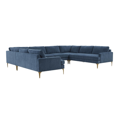 Serena - Velvet U-Sectional