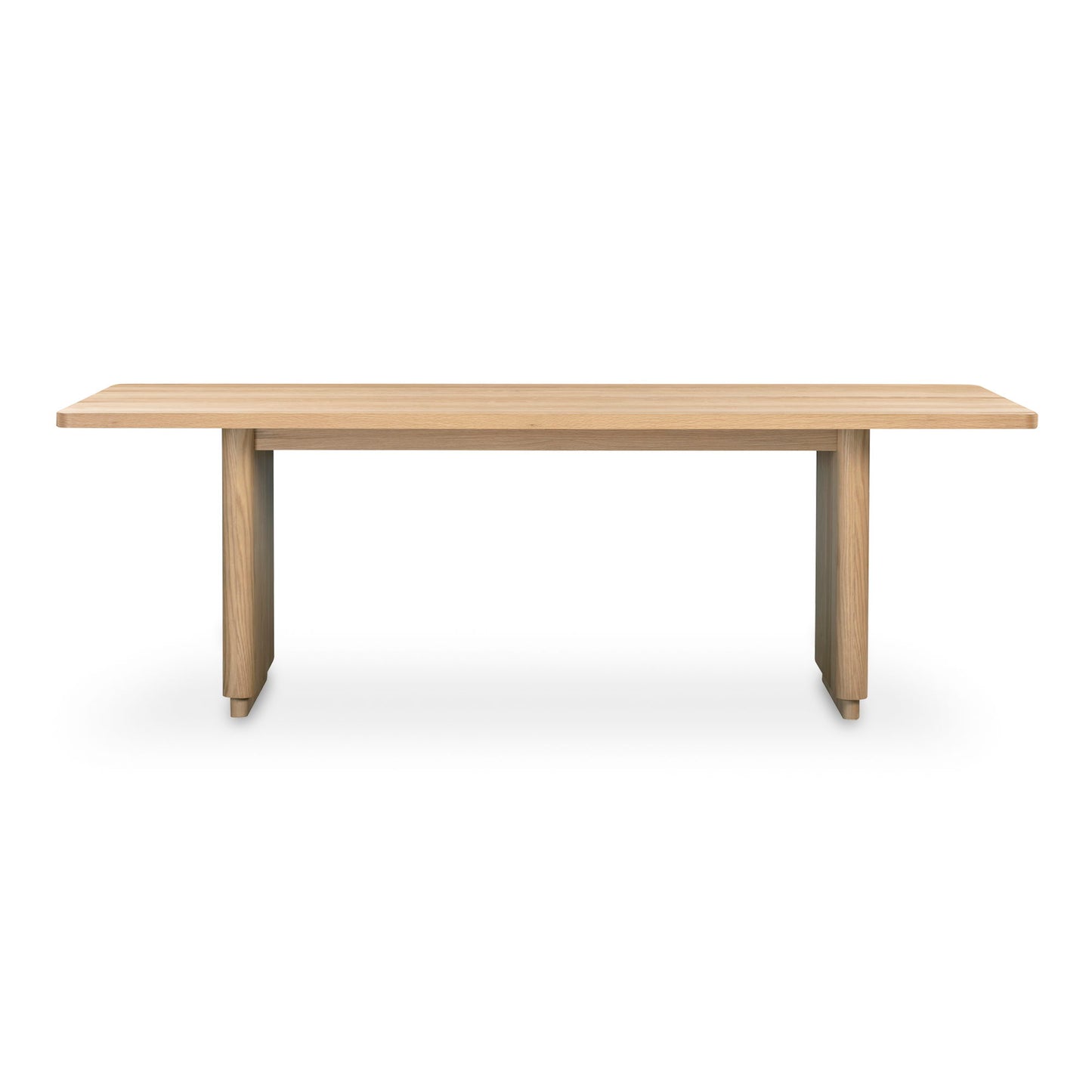 Round - Off Dining Table Small Oak - Light Brown