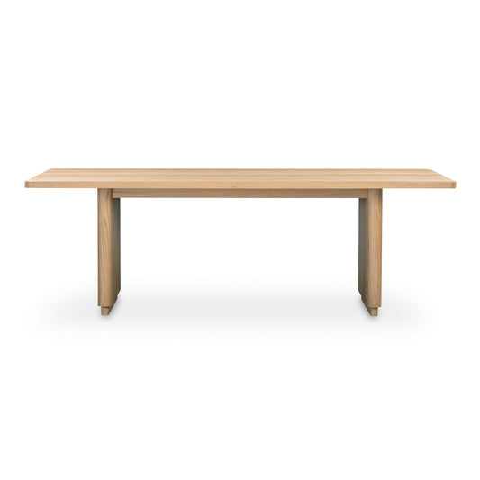 Round - Off Dining Table Small Oak - Light Brown