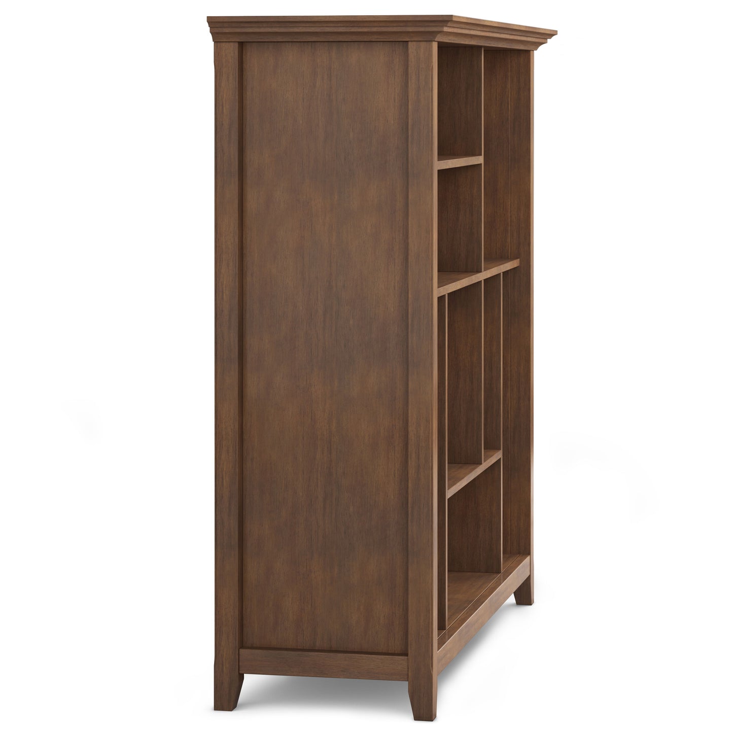 Amherst - Multi Cube Bookcase And Storage Unit - Rustic Natural Aged Brown