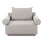 Rosello - Arm Chair - Light Gray