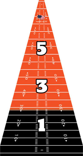 Football: Woodgrain Frame Game