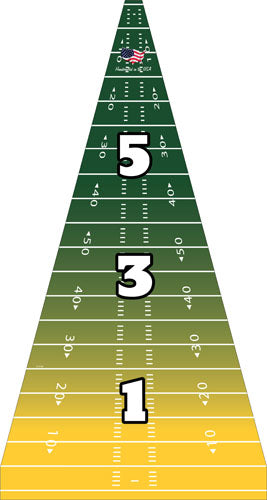 Football: Woodgrain Frame Game