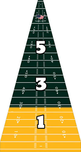 Football: Woodgrain Frame Game