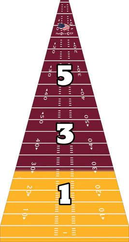 Football: Woodgrain Frame Game