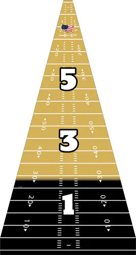 Football: Woodgrain Frame Game